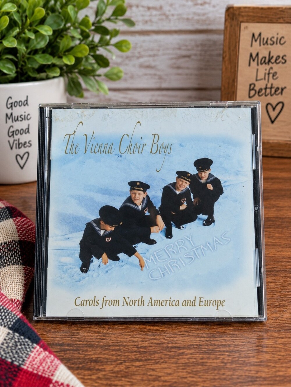 The Vienna boy's choir Carol from north American and Europe CD music 💿